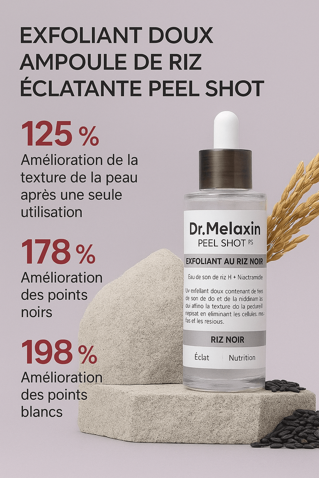 Sérum Melaxin Peel Shot (Noir + Blanc)